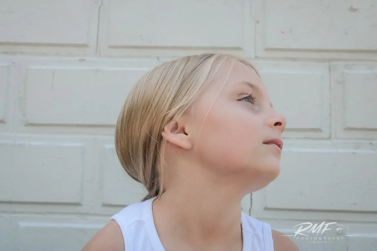 Childhood portrait photographed by RMF Photography