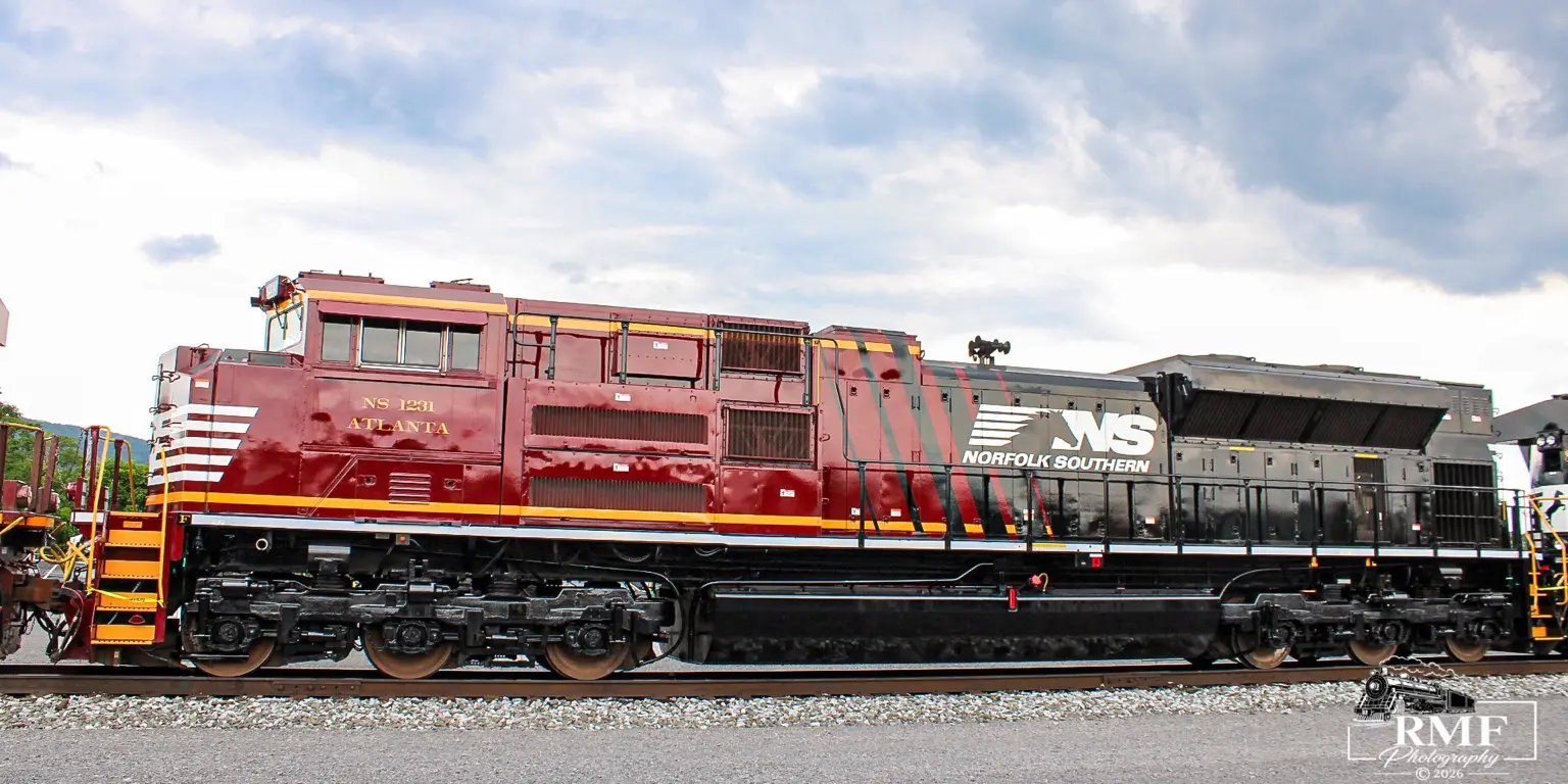 Norfolk Southern 1231 Atlanta commemorative locomotive