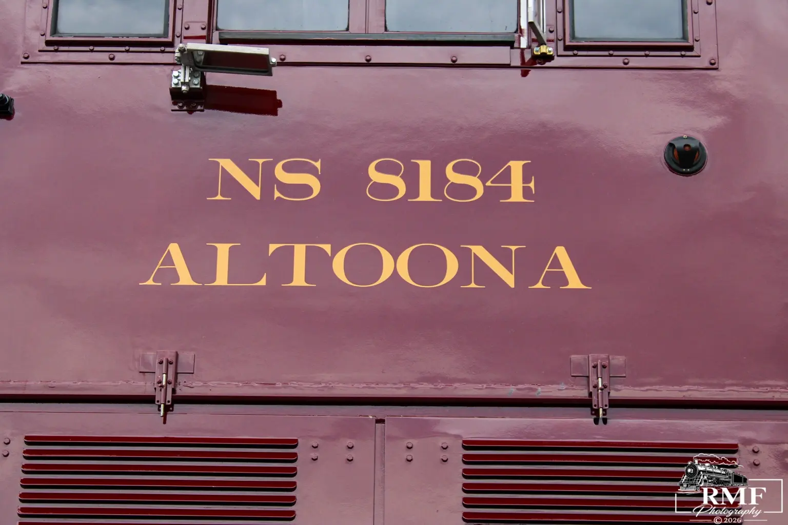 Norfolk Southern 8184 Altoona name detail